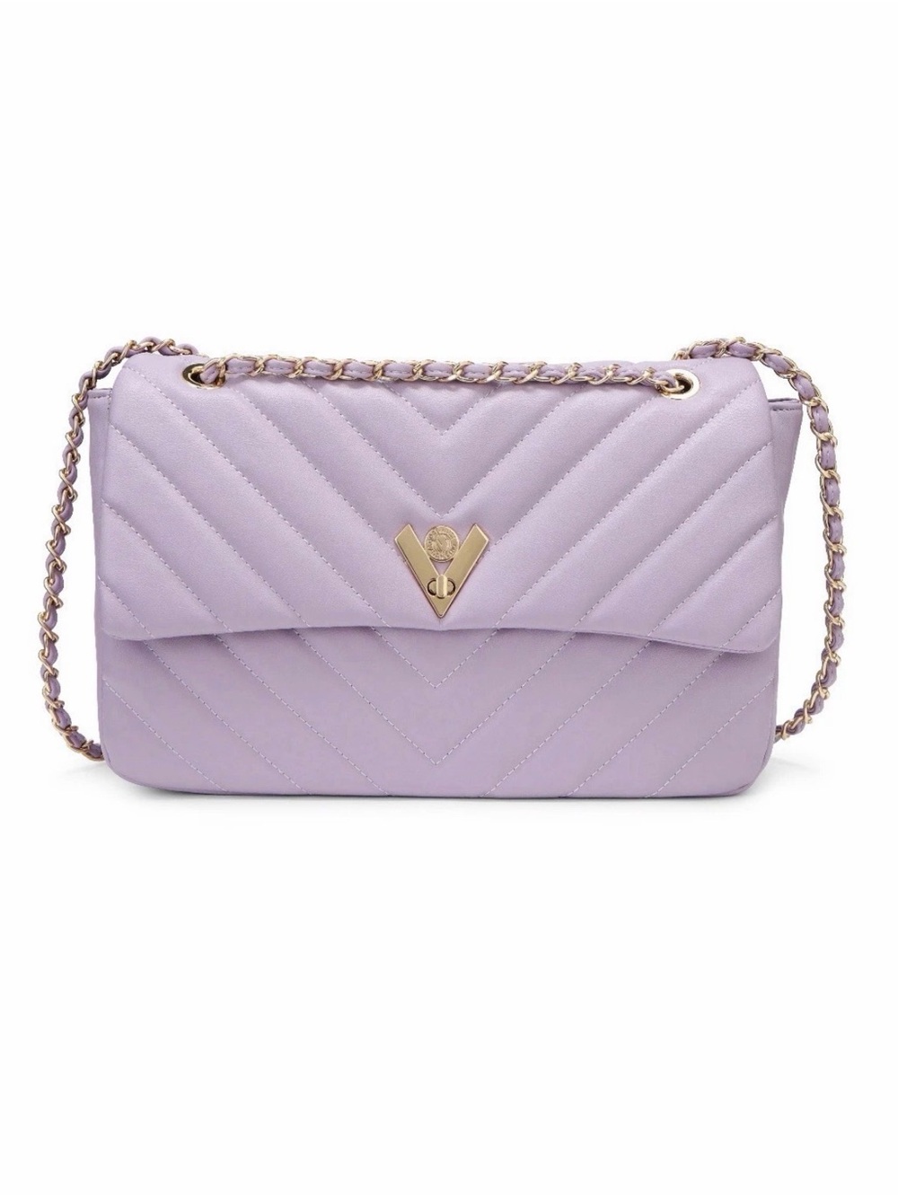 NWT- Valentino Orlandi Lavender Angel Crossbody/Shoulder Bag Adjustable Strap